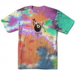 Playboy 8-Ball Tokyo Club Tie Dye T-shirt Heren | PLBY-593170