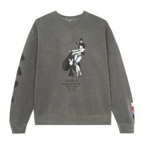 Playboy Ace of Spades Sweatshirt Heren Zwart | PLBY-593056