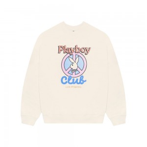 Playboy Active nded Legging Sweatshirt Dames Beige | PLBY-592852