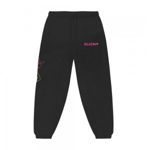 Playboy Bunny Outline Joggingbroeken Heren | PLBY-592963