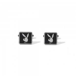 Playboy Bunny Stud Earrings Sieraden Heren Zilver | PLBY-592919