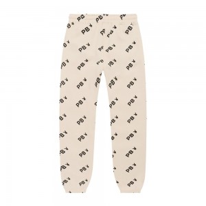 Playboy Checkerboard Joggingbroeken Dames Grijs | PLBY-592754