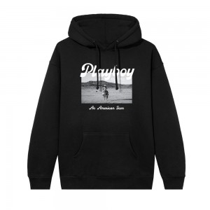 Playboy Desperado American Icon Hoodie Heren Wit | PLBY-593027