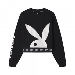 Playboy Klassieke Boyfriend Sweatshirt Dames | PLBY-592844