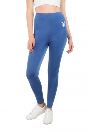 Playboy Lounge Romper Joggingbroeken Dames Blauw | PLBY-592763