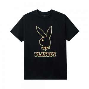 Playboy Outline Grafische T-shirt Heren | PLBY-593274