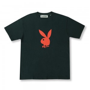 Playboy Pacsun x Bunny T-shirt Heren Zwart | PLBY-593268