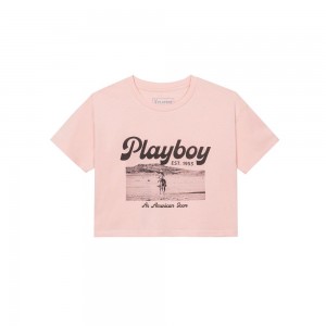 Playboy Pride is Good Multi Tie Dye T-shirt Dames | PLBY-592882