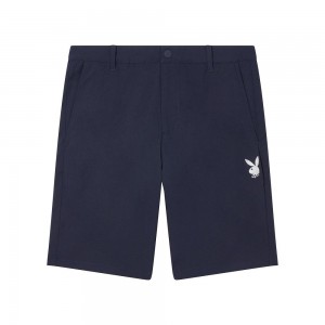 Playboy Puma Golf Korte Broek Heren Donkerblauw | PLBY-592983