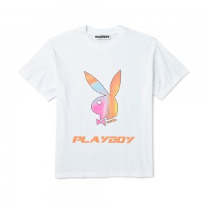 Playboy Spectrum T-shirt Heren | PLBY-593208