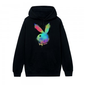 Playboy Spray Paint Logo Hoodie Heren Gekleurd | PLBY-593054