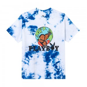 Playboy Tie-Dye Au Naturel T-shirt Heren | PLBY-593283