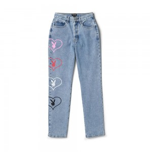 Playboy VIP Club Broek Dames Blauw | PLBY-592827