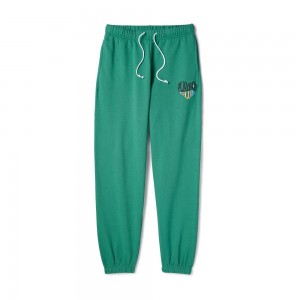 Playboy Velour Bandeau Joggingbroeken Dames Groen | PLBY-592742