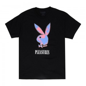 Playboy x Pleasures Pop Art T-shirt Heren Zwart | PLBY-593179