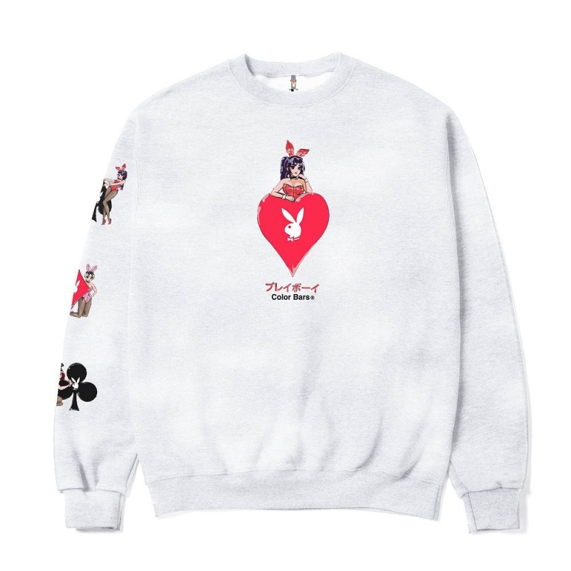 Playboy Ace of Hearts 3.0 Sweatshirt Heren Zwart | PLBY-593011