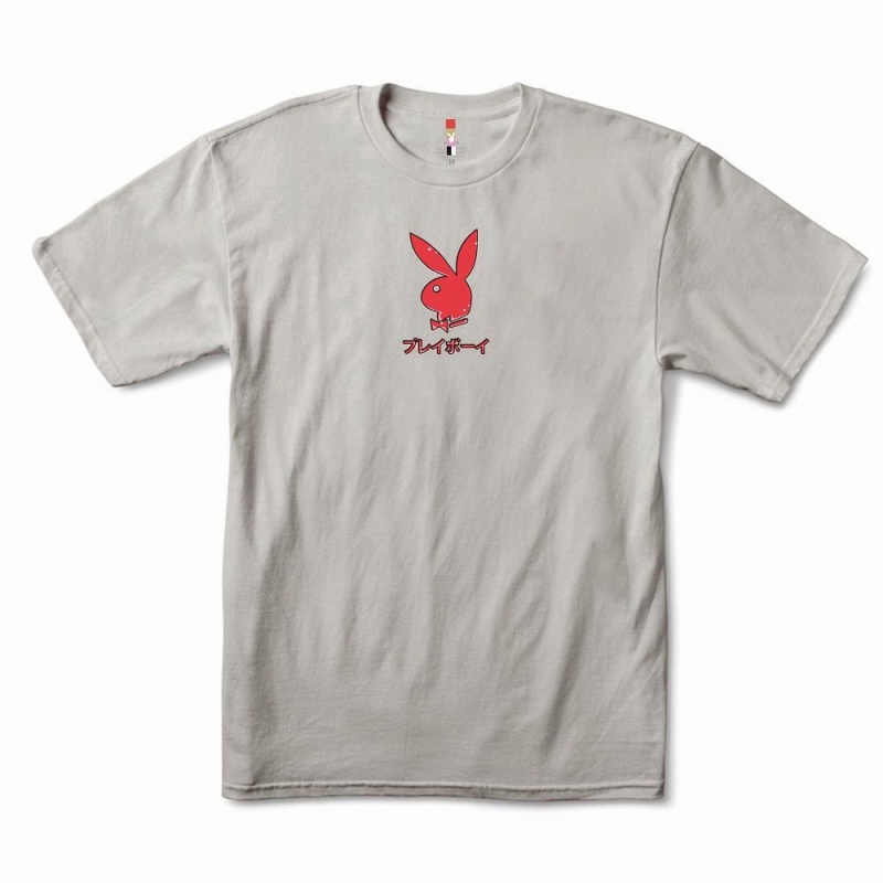 Playboy Ace of Hearts T-shirt Heren Zwart | PLBY-593244