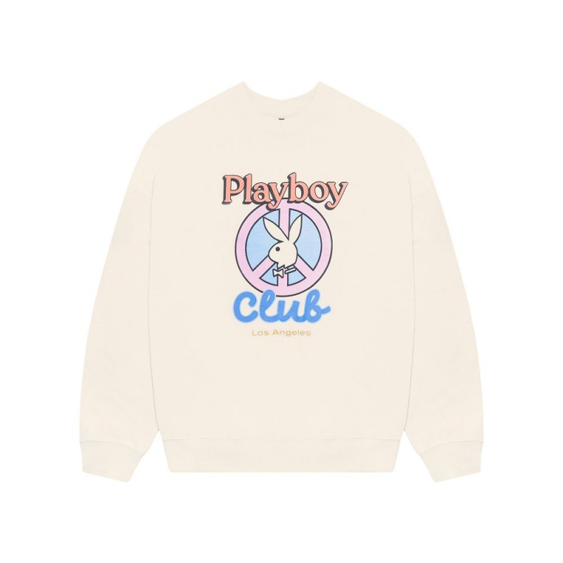 Playboy Active nded Legging Sweatshirt Dames Beige | PLBY-592852