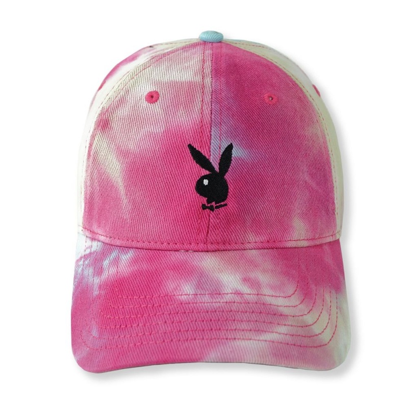 Playboy Adjustable Rabbit Head Logo Hat Tie Dye Hoeden Dames | PLBY-592633