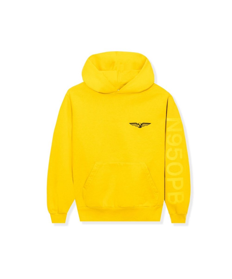 Playboy Aviation Wings N950PB Hoodie Heren Paars | PLBY-593071