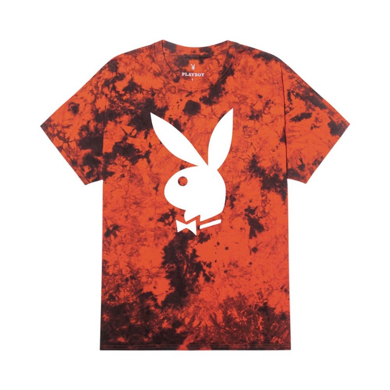 Playboy Big Rabbit Head T-shirt Heren | PLBY-593273