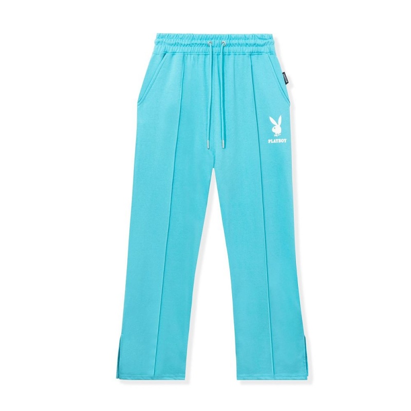 Playboy Bunny Sport - 6pcs set Joggingbroeken Dames Lichtblauw | PLBY-592777