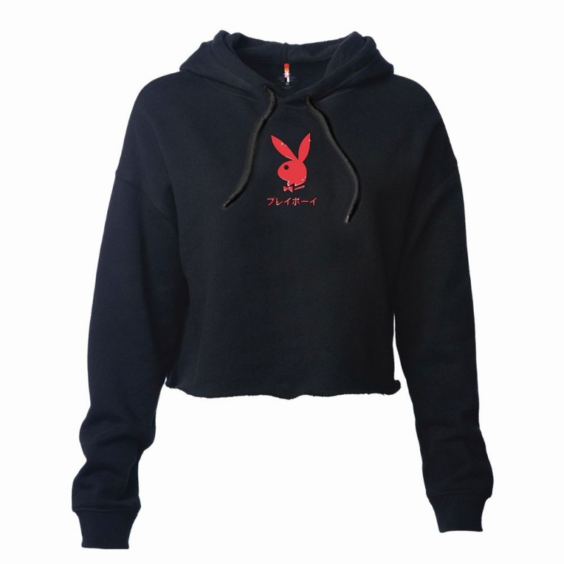 Playboy Camo Masthead Hoodie Dames Zwart | PLBY-592832