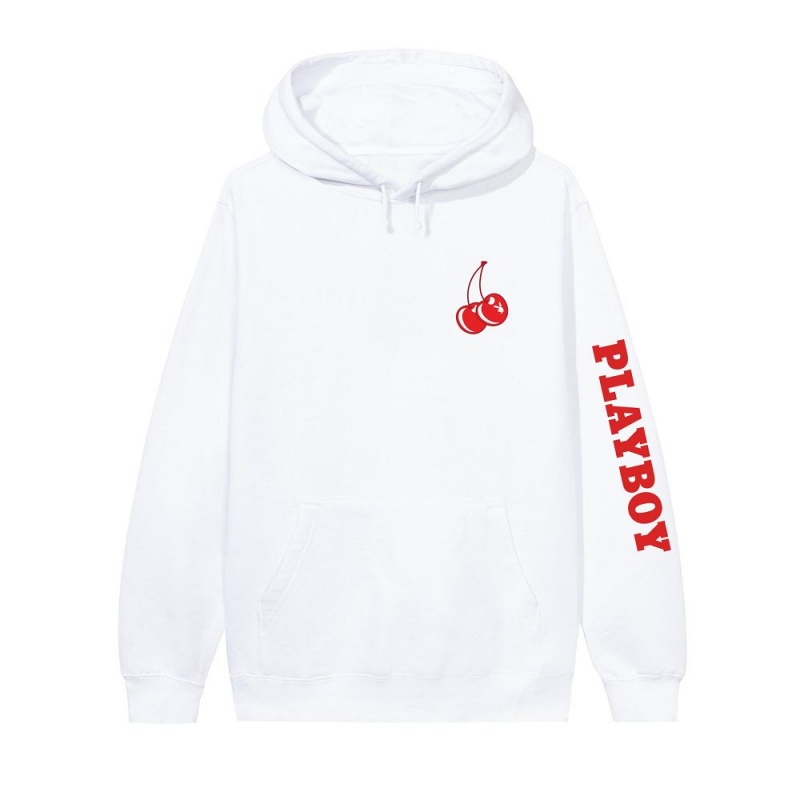 Playboy Cherry Bomb Hoodie Heren Zwart | PLBY-593024