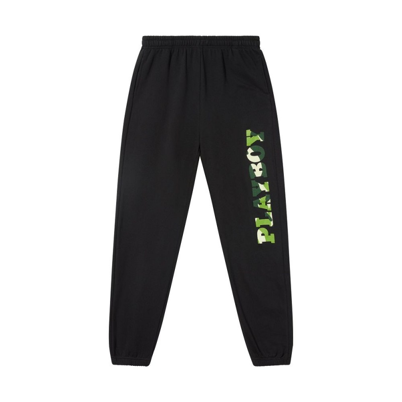 Playboy Hare Camo Joggingbroeken Heren Groen Camo | PLBY-592990