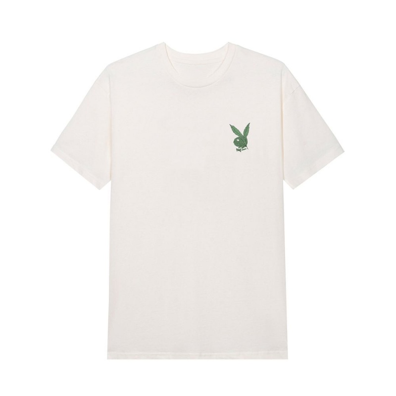 Playboy Inhale Femlin T-shirt Heren Zwart | PLBY-593114