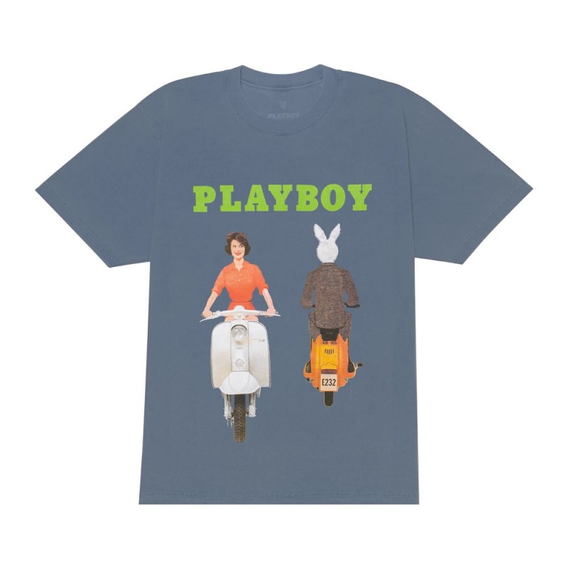 Playboy June 1959 Cover T-shirt Heren Groen | PLBY-593265