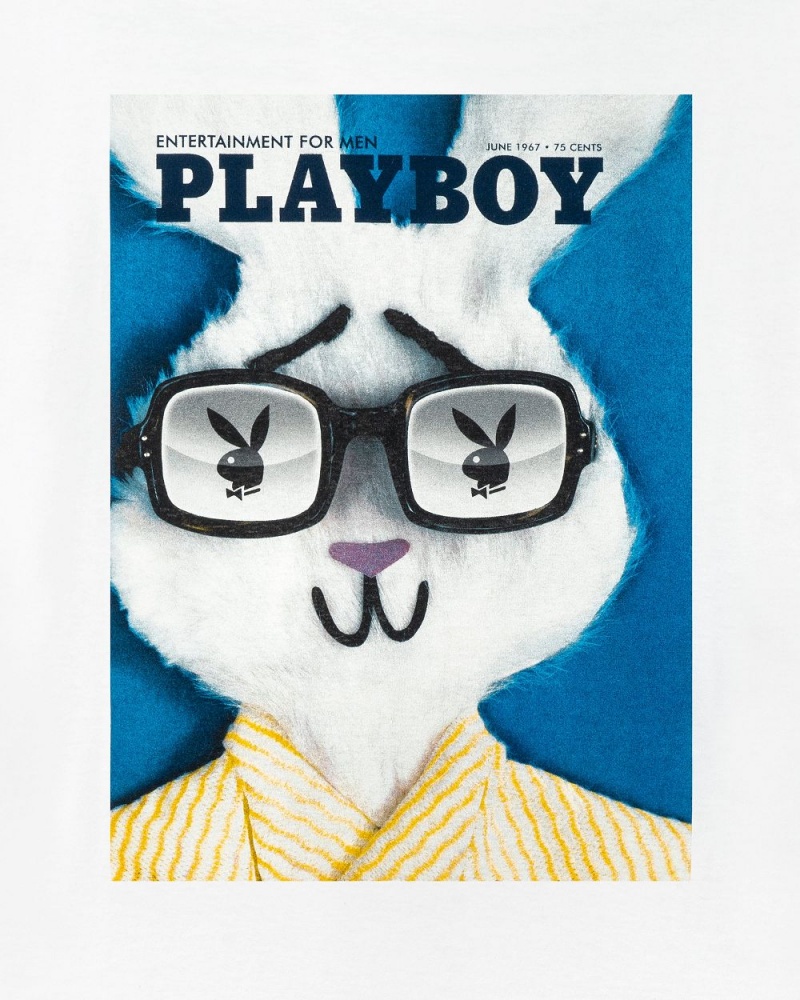 Playboy June 1967 Cover Pocket T-shirt Heren | PLBY-593284