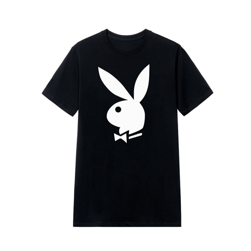 Playboy Klassieke Rabbit Head T-shirt Heren | PLBY-593111