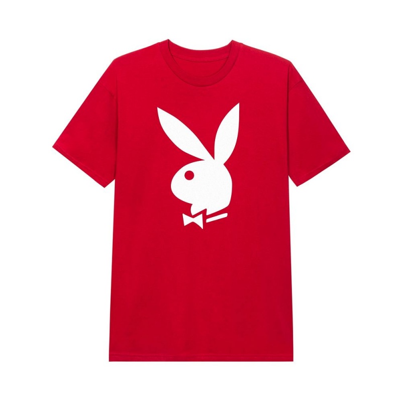 Playboy Klassieke Rabbit Head T-shirt Heren | PLBY-593111