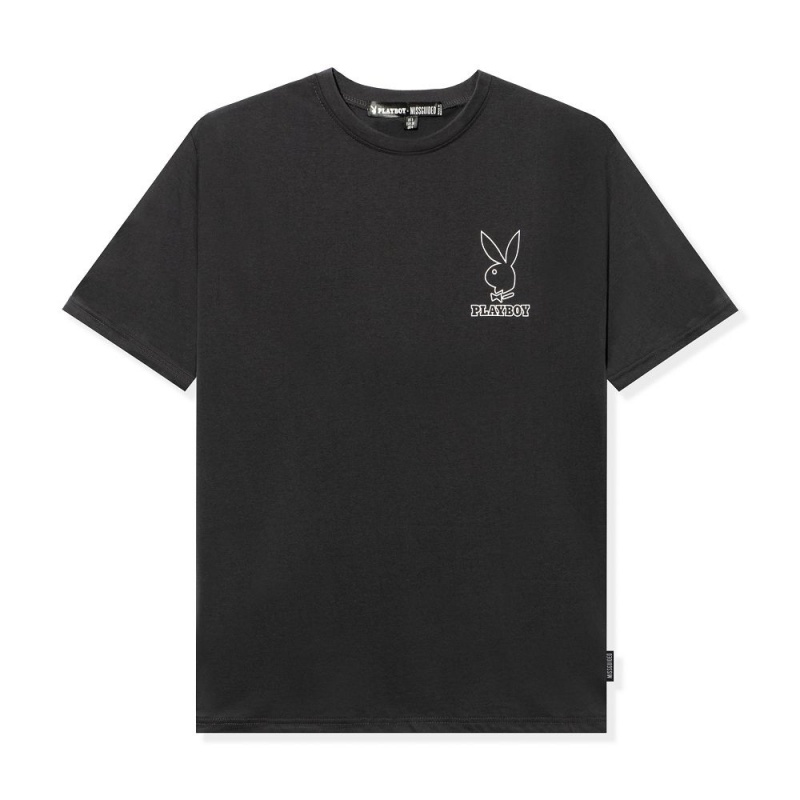 Playboy Logo Oversized T-shirt Heren Mintgroen | PLBY-593232