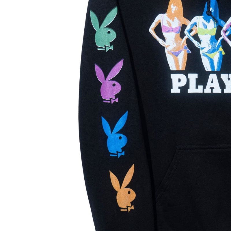 Playboy March 2019 Playmate Miki Hamano Repeating Bunny Hoodie Heren | PLBY-593061