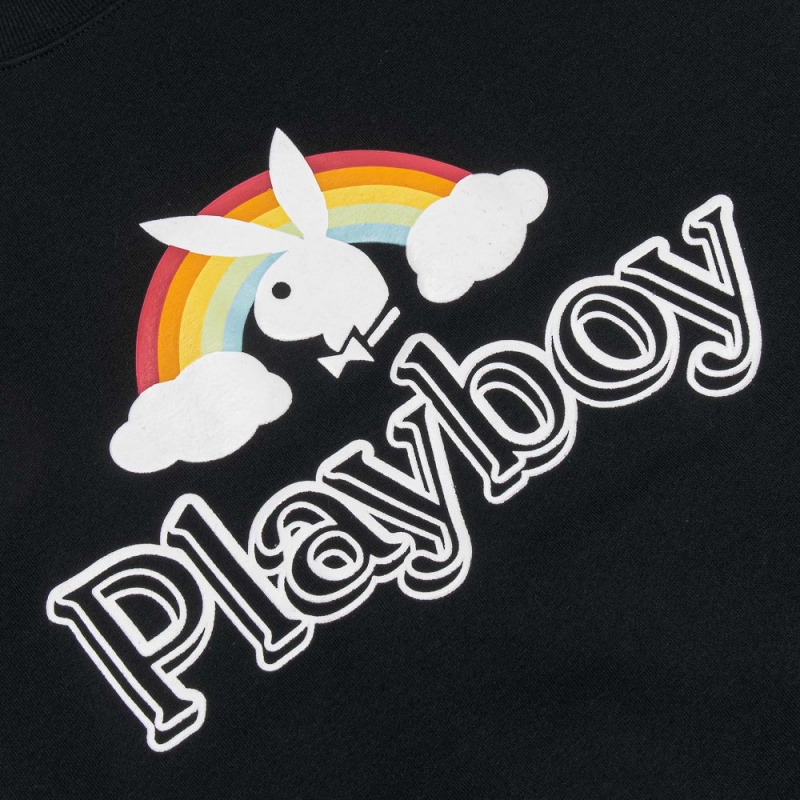 Playboy Masthead Intarsia Knit Sweatshirt Dames | PLBY-592834