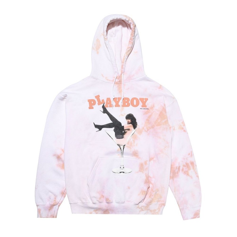 Playboy May/June 2018 Cover Tie-Dye Hoodie Heren | PLBY-593081