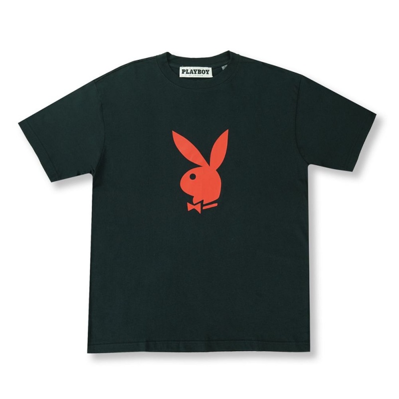 Playboy Pacsun x Bunny T-shirt Heren Zwart | PLBY-593268