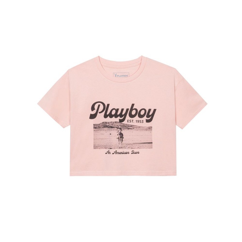 Playboy Pride is Good Multi Tie Dye T-shirt Dames | PLBY-592882