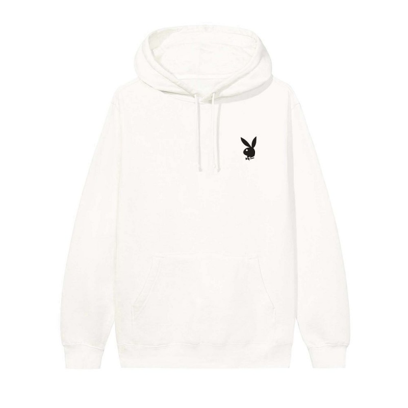 Playboy Queen of Hearts Hoodie Heren Zwart | PLBY-593049