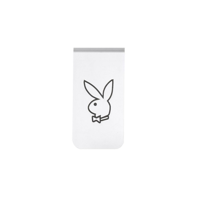 Playboy Rabbit Head Money Clip Accessoires Heren Zilver | PLBY-592929