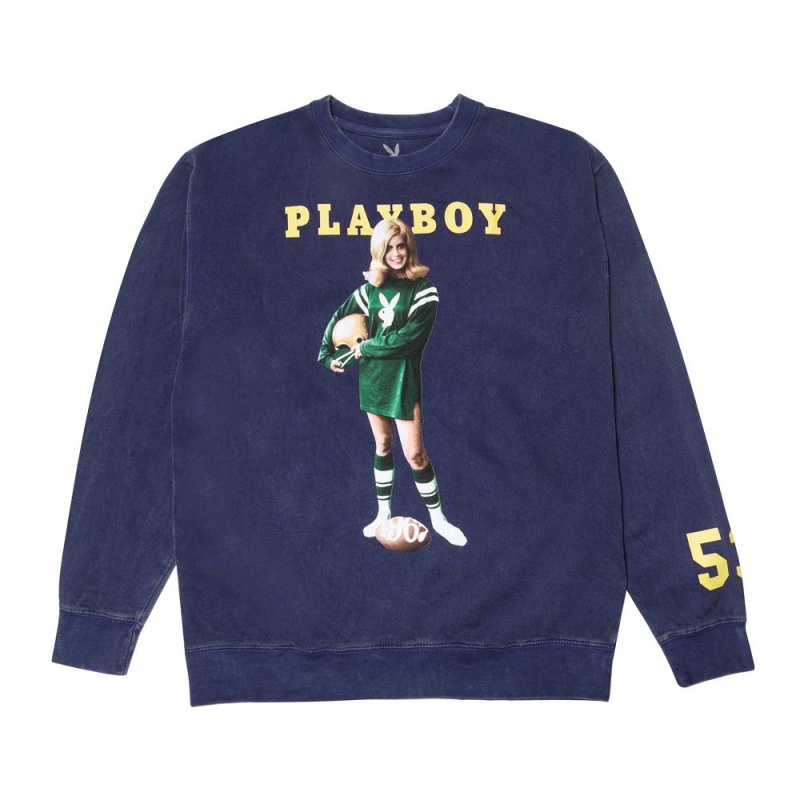 Playboy Scenic Sweatshirt Dames Grijs | PLBY-592854