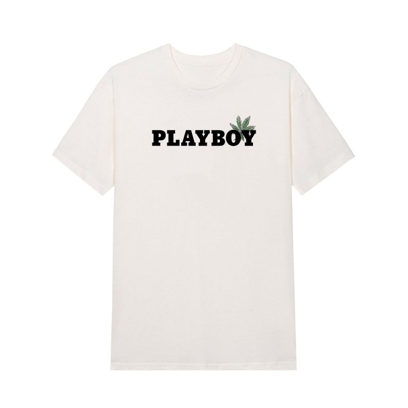 Playboy Team Femlin T-shirt Heren Wit | PLBY-593156