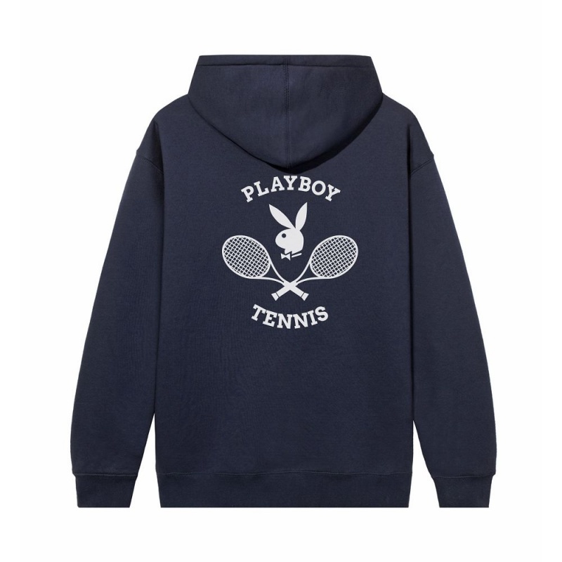 Playboy Tennis Club Hoodie Heren Wit | PLBY-593055