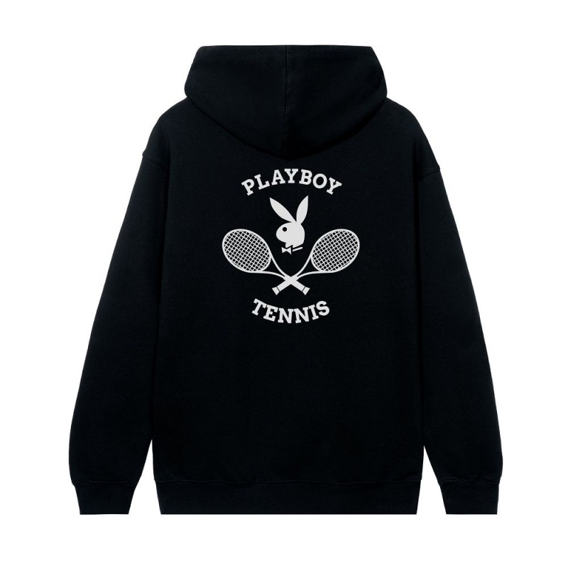 Playboy Tennis Club Hoodie Heren Wit | PLBY-593055