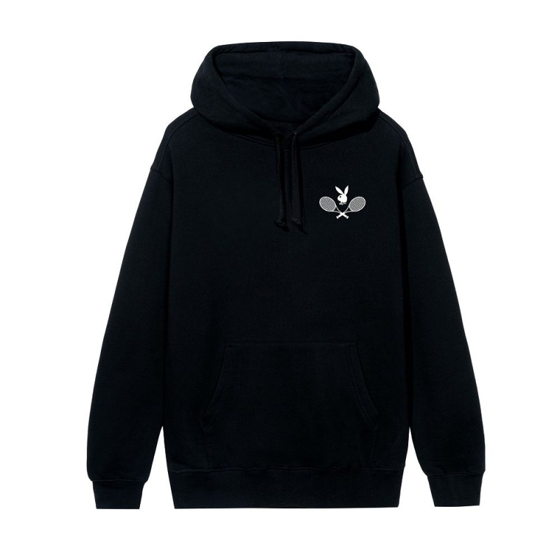 Playboy Tennis Club Hoodie Heren Wit | PLBY-593055