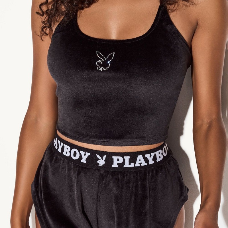 Playboy The Essentials Modal String Bodysuit Dames Roze | PLBY-592702