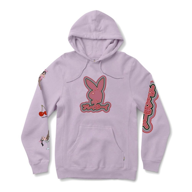 Playboy Tokyo Club 3.0 Hoodie Heren Zwart | PLBY-593009